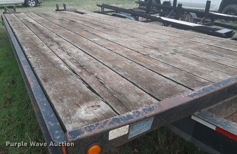 image for item DP2712 2001 Dakota MFG Trail-Eze DL10R24 equipment trailer