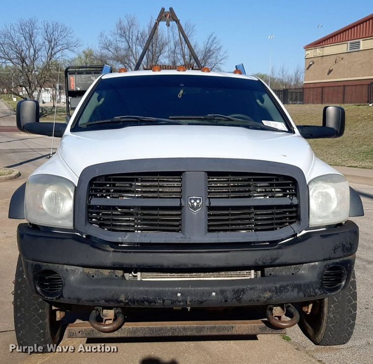 image for item DP2726 2008 Dodge Ram 5500 winch truck