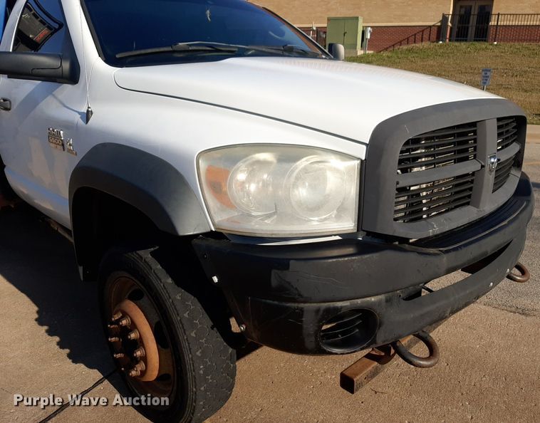 image for item DP2726 2008 Dodge Ram 5500 winch truck