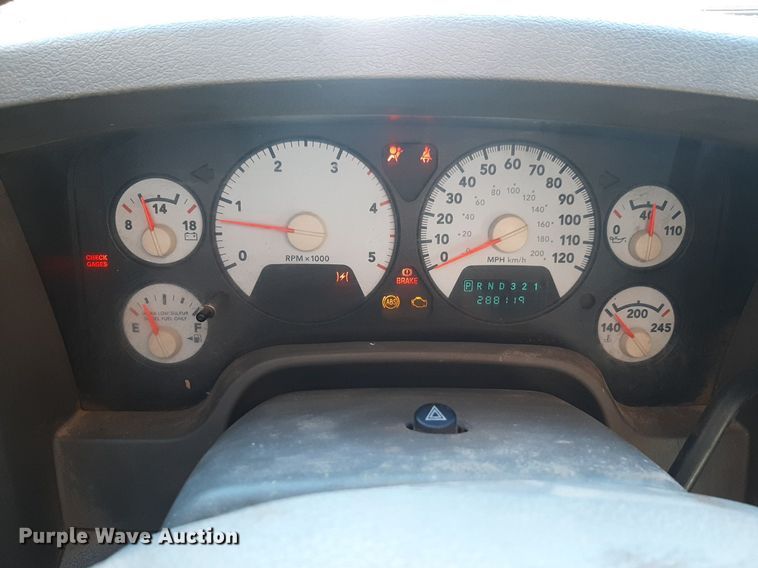 image for item DP2726 2008 Dodge Ram 5500 winch truck