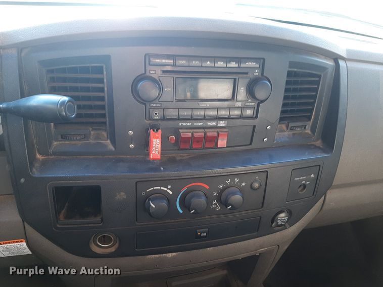 image for item DP2726 2008 Dodge Ram 5500 winch truck