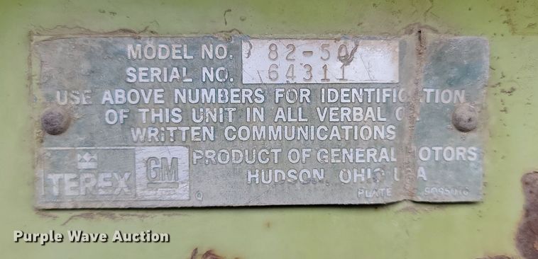 image for item DP3518 1978 Terex 82-50 dozer