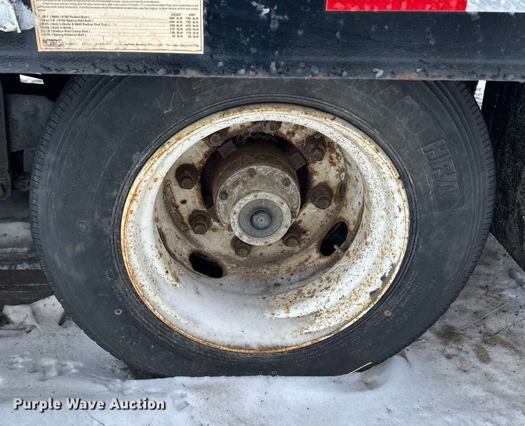 image for item DQ0621 2007 Towmaster T50 equipment trailer