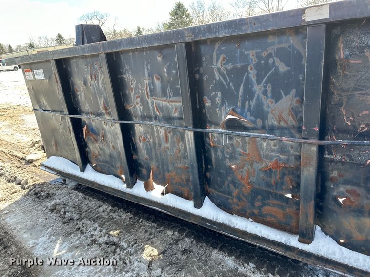 image for item DQ0622 K&H Welding roll-off dumpster