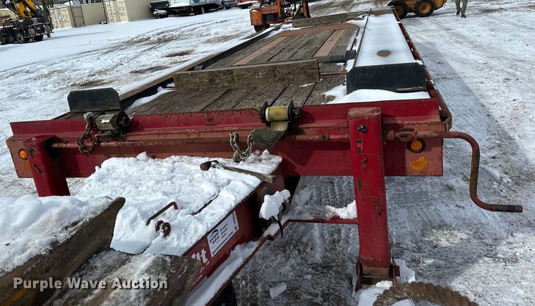 image for item DQ0624 2006 Overbilt tilt deck equipment trailer