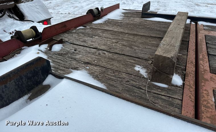 image for item DQ0624 2006 Overbilt tilt deck equipment trailer