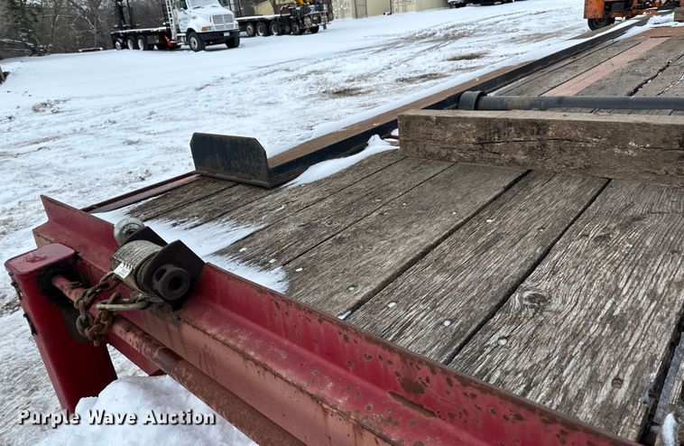 image for item DQ0624 2006 Overbilt tilt deck equipment trailer