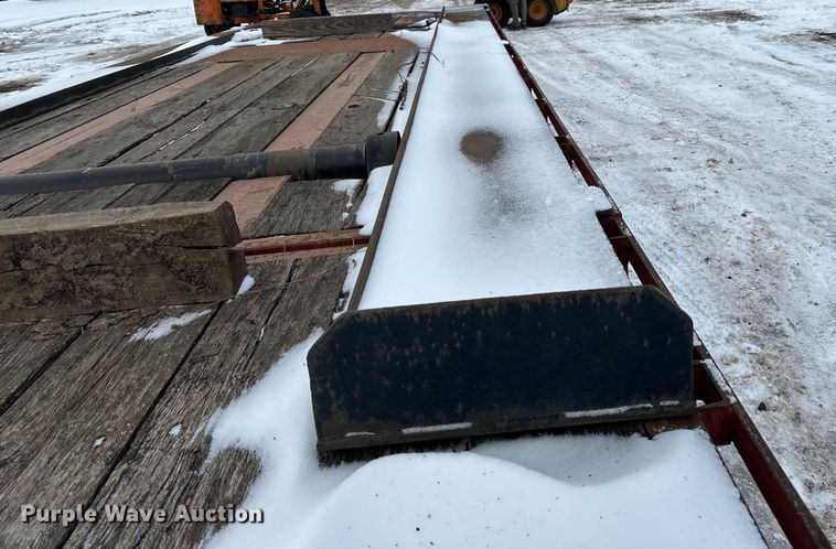 image for item DQ0624 2006 Overbilt tilt deck equipment trailer