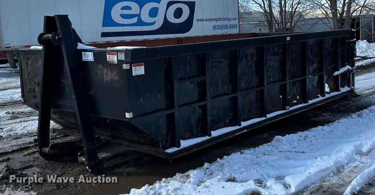 image for item DQ0625 K&H Welding roll-off dumpster