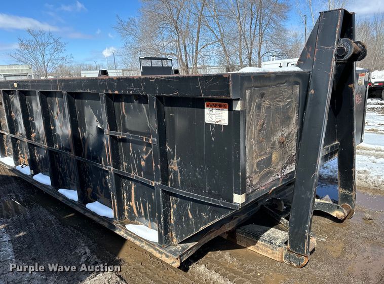 image for item DQ0625 K&H Welding roll-off dumpster