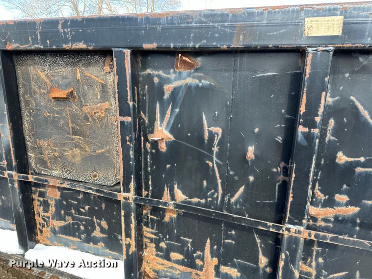 image for item DQ0625 K&H Welding roll-off dumpster