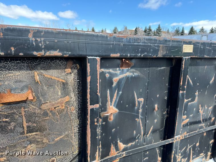 image for item DQ0625 K&H Welding roll-off dumpster