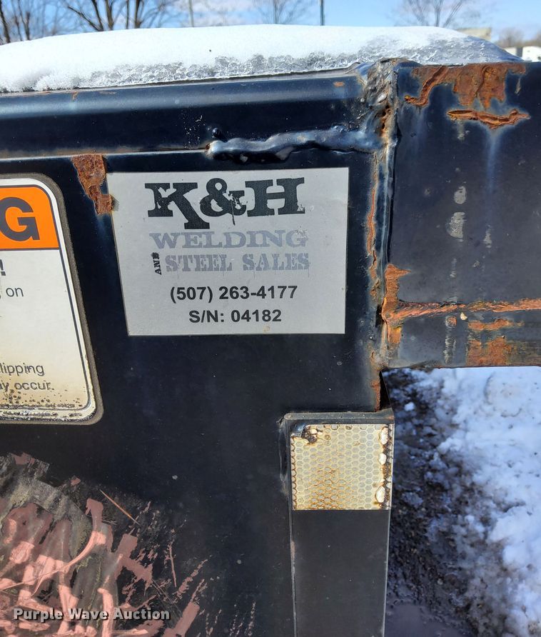 image for item DQ0625 K&H Welding roll-off dumpster