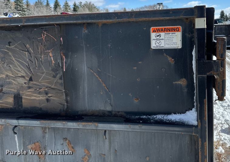 image for item DQ0626 K&H Welding roll-off dumpster