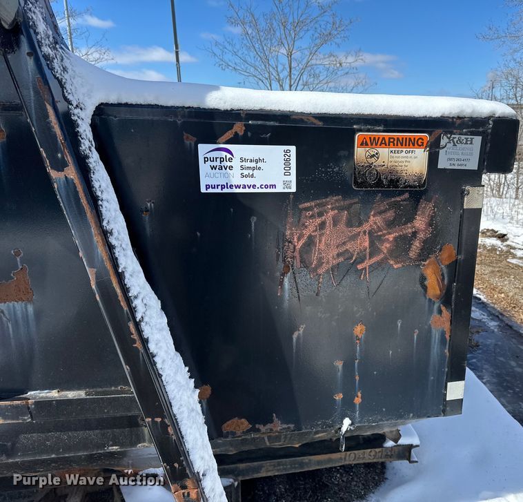 image for item DQ0626 K&H Welding roll-off dumpster