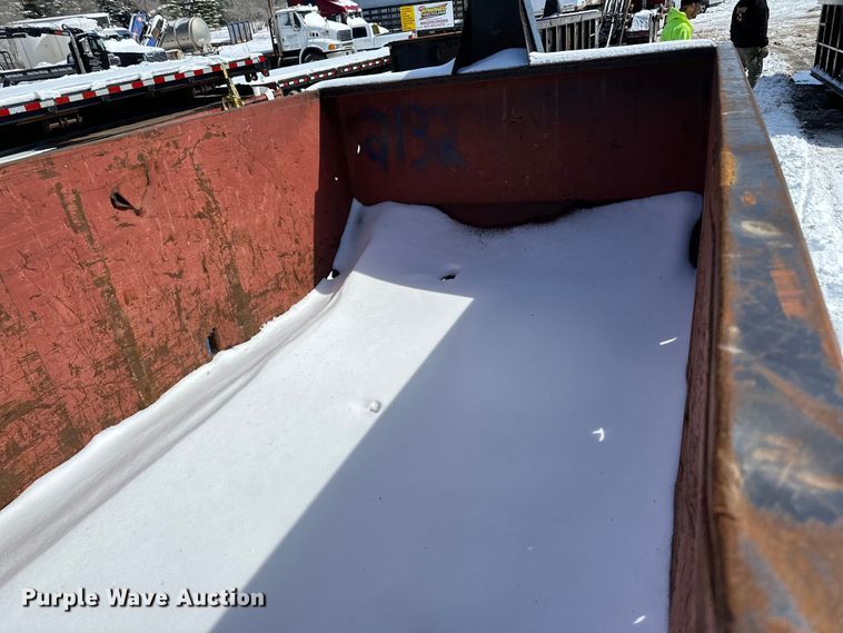 image for item DQ0626 K&H Welding roll-off dumpster