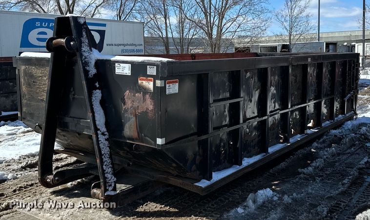 image for item DQ0627 K&H Welding roll-off dumpster