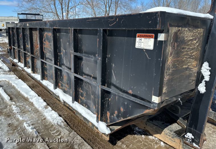 image for item DQ0627 K&H Welding roll-off dumpster