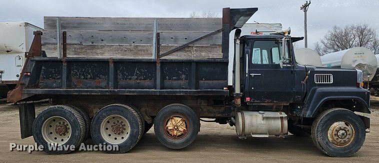 image for item DQ8670 1976 Ford 9000 dump truck