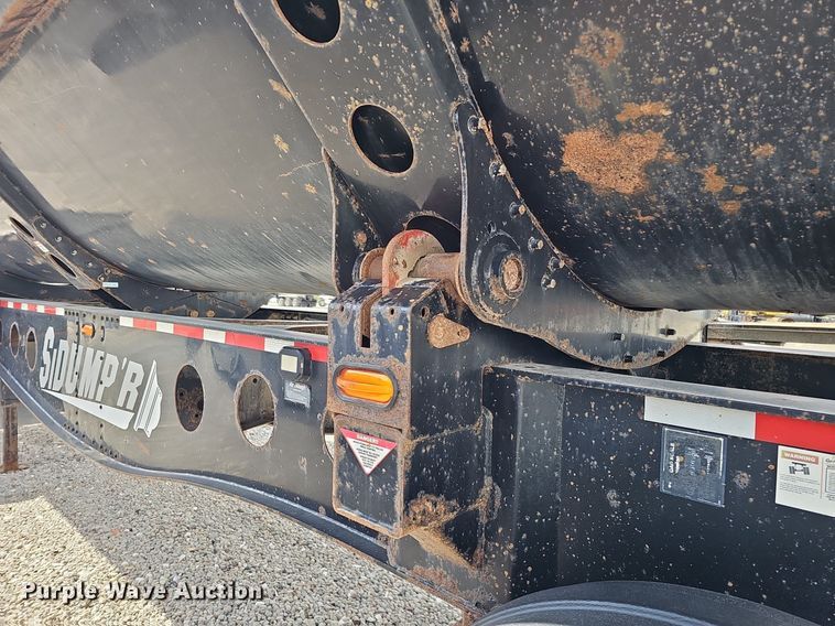 image for item DQ8674 2013 SiDump'r SDR325 side dump trailer