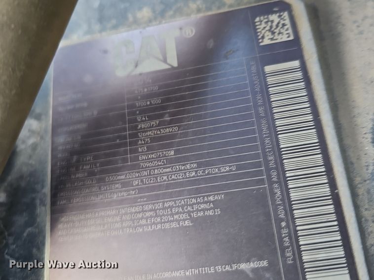 image for item DQ8675 2015 Caterpillar CT660L hydrovac truck