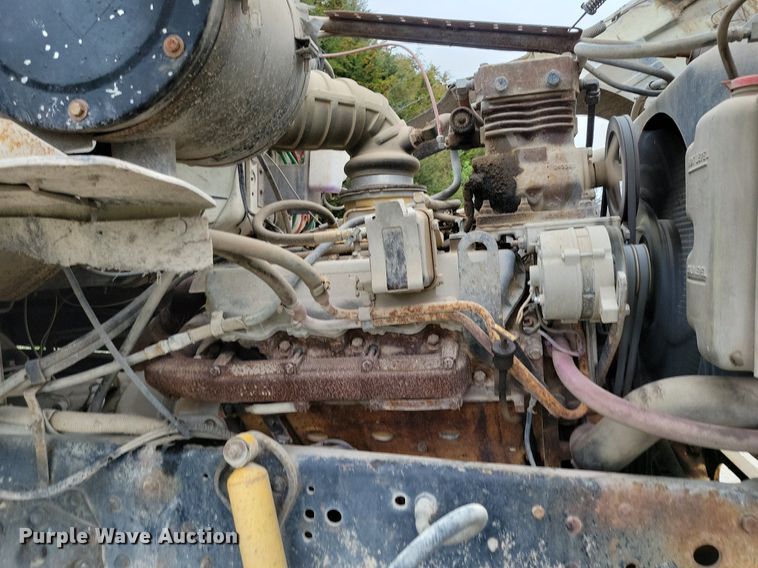 image for item DR7950 1985 Ford 8000 dump truck