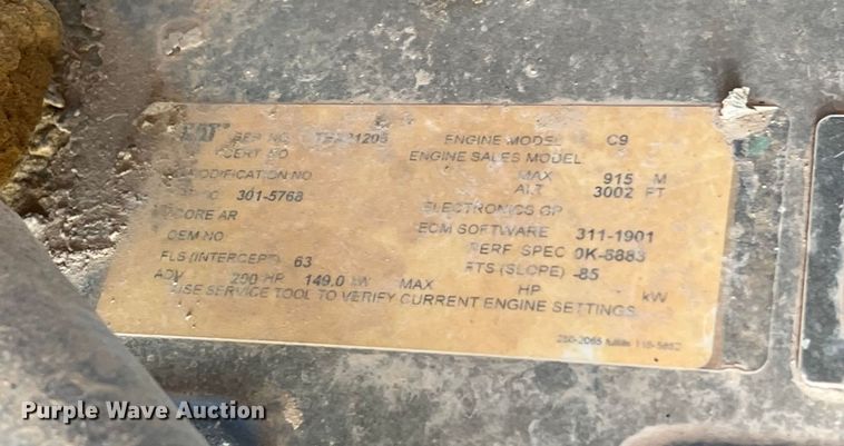 image for item DS2485 2009 Caterpillar  D6T XL dozer