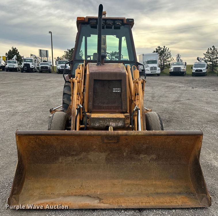 image for item EG1373 1990 Case  580K backhoe