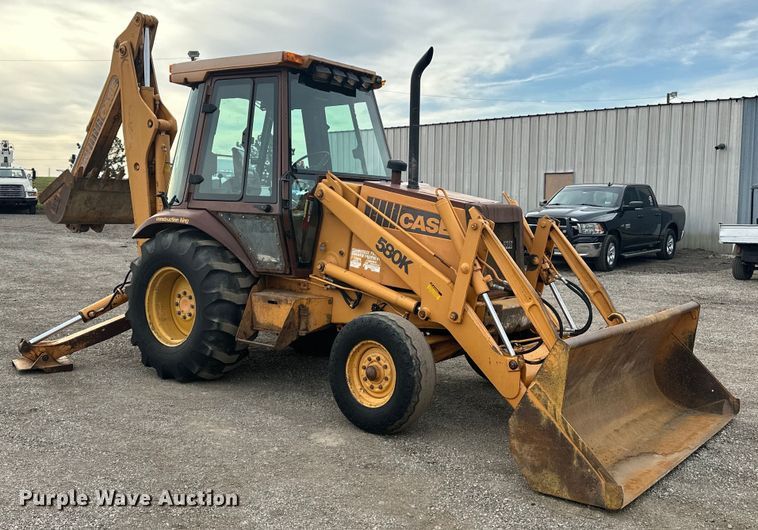 image for item EG1373 1990 Case  580K backhoe