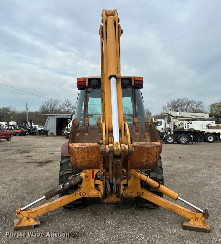 image for item EG1373 1990 Case  580K backhoe