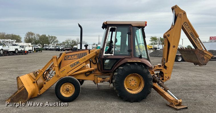 image for item EG1373 1990 Case  580K backhoe