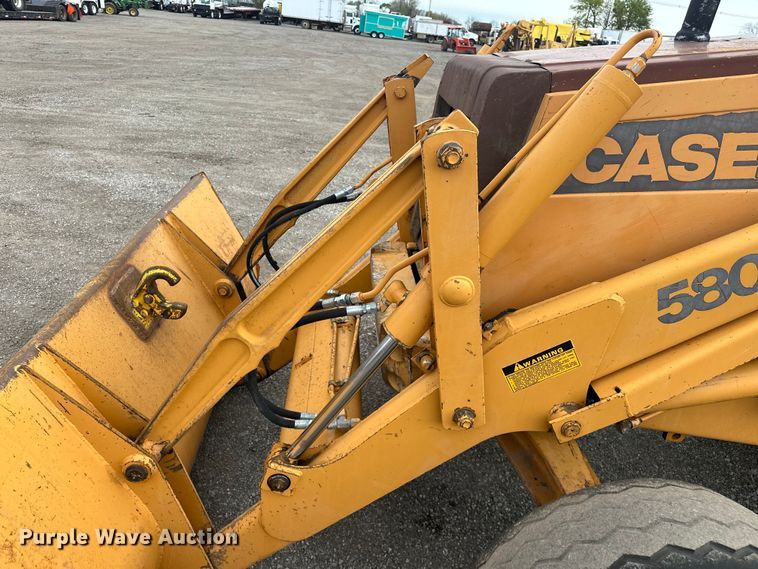 image for item EG1373 1990 Case  580K backhoe