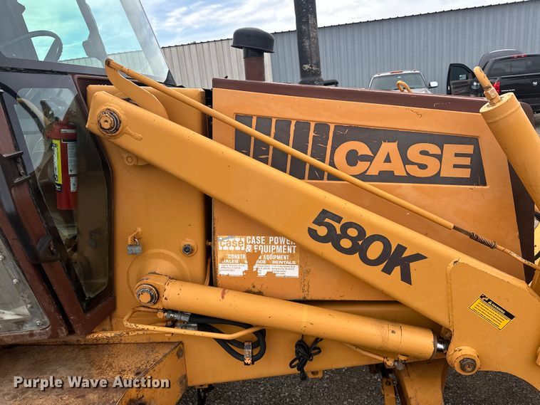 image for item EG1373 1990 Case  580K backhoe