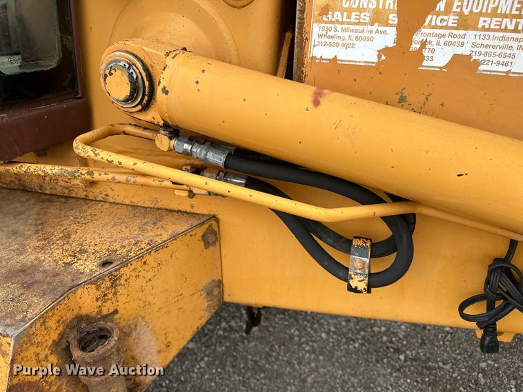 image for item EG1373 1990 Case  580K backhoe