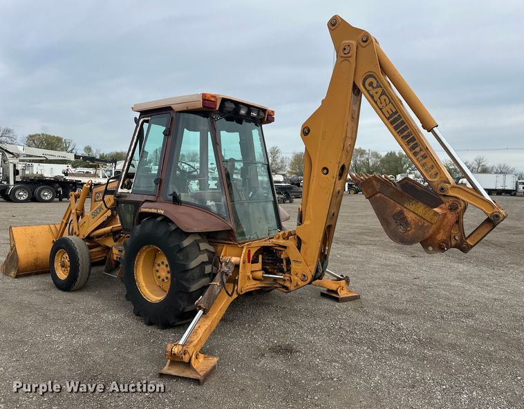 image for item EG1373 1990 Case  580K backhoe