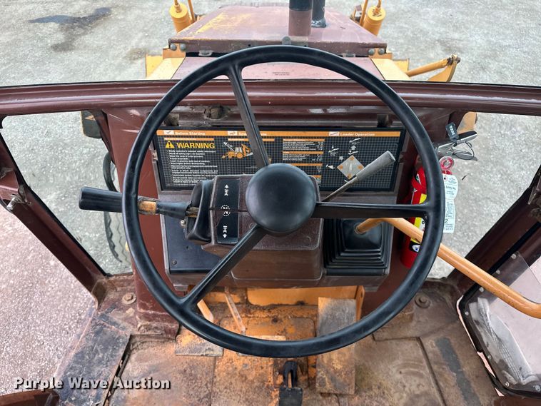 image for item EG1373 1990 Case  580K backhoe