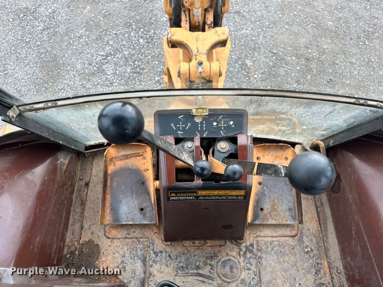 image for item EG1373 1990 Case  580K backhoe
