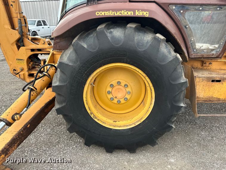 image for item EG1373 1990 Case  580K backhoe