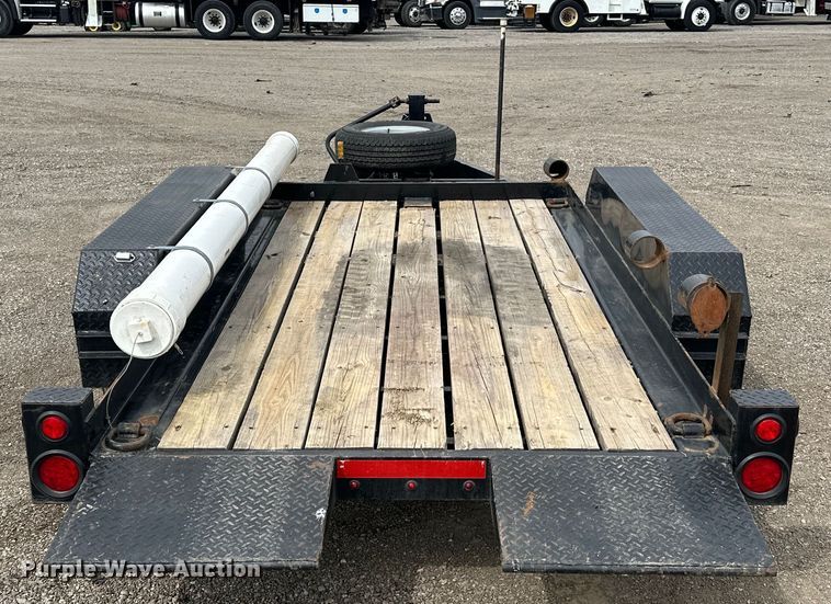 image for item EG1379 2019 Lucon Custom Heavy Haul  tilt deck utility trailer