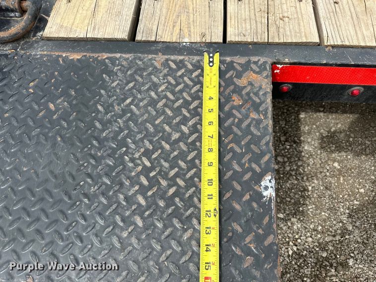 image for item EG1379 2019 Lucon Custom Heavy Haul  tilt deck utility trailer