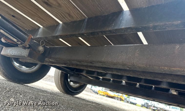 image for item EG1379 2019 Lucon Custom Heavy Haul  tilt deck utility trailer