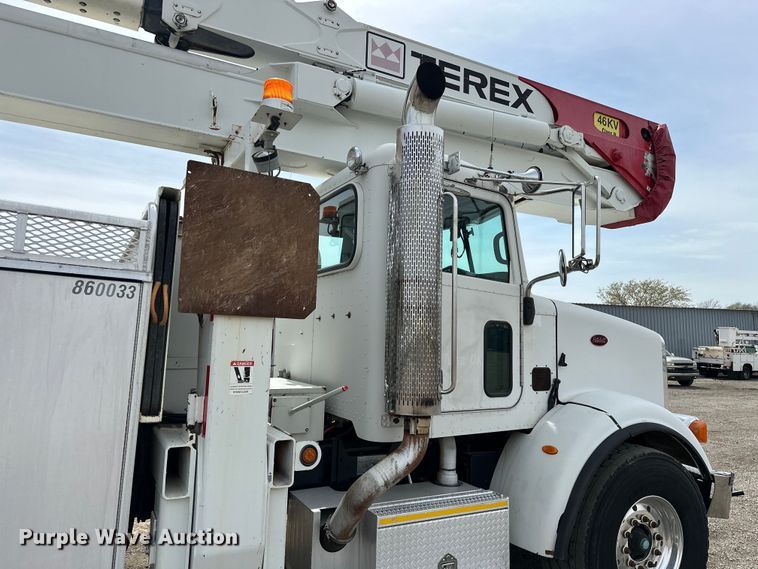 image for item EG1384 2009 Peterbilt  365 tri-drive bucket truck
