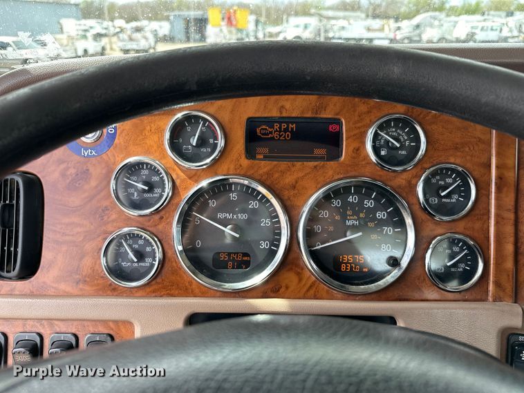 image for item EG1384 2009 Peterbilt  365 tri-drive bucket truck