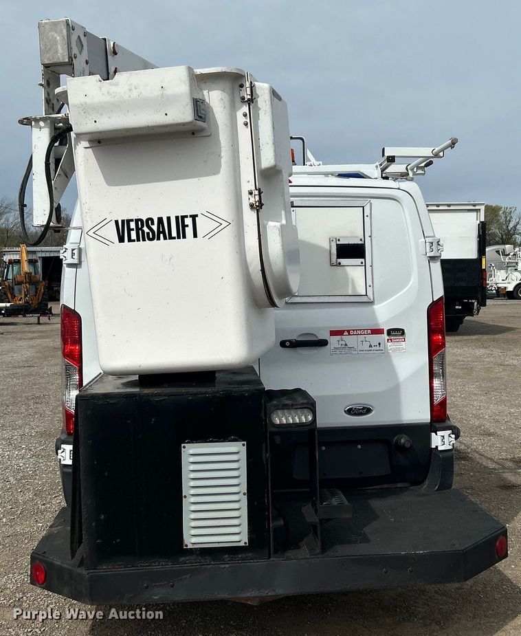 2019 Ford Transit 350 van with bucket lift in Collinsville, OK Item