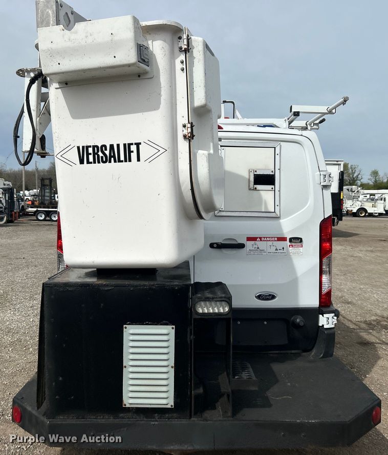 2019 Ford Transit 350 van with bucket lift in Collinsville, OK Item