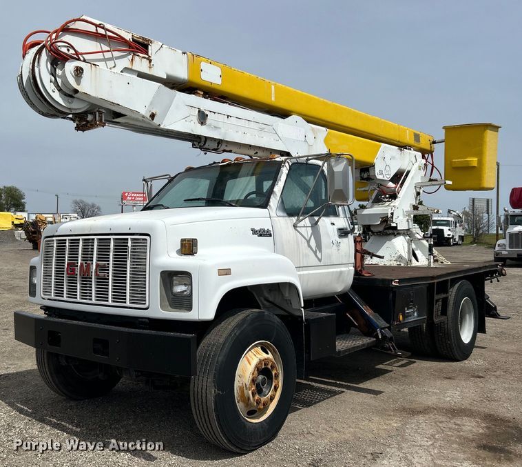 image for item EG1401 1991 GMC Topkick C6500 bucket truck