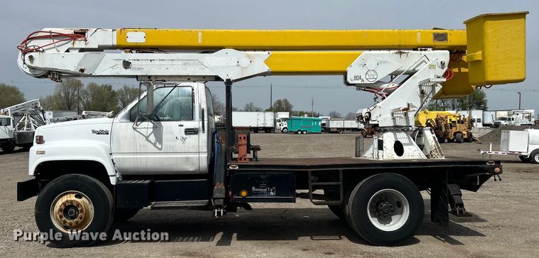 image for item EG1401 1991 GMC Topkick C6500 bucket truck