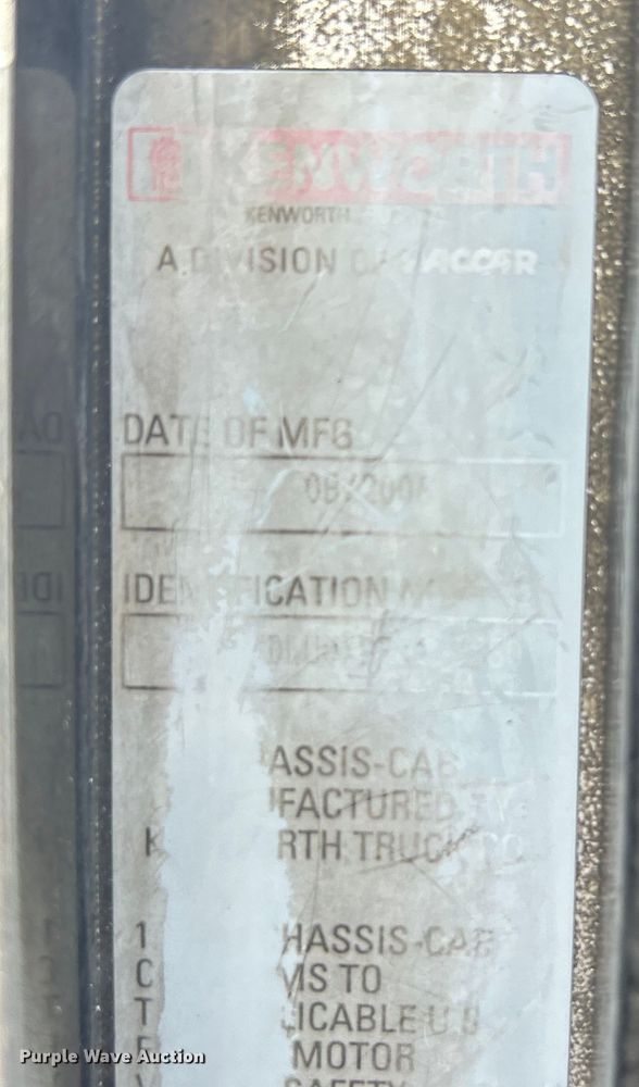 image for item EG1419 2007 Kenworth T800 fuel truck