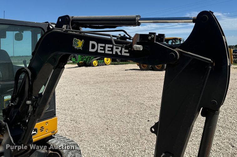 image for item EH3855 2019 John Deere 35G mini excavator