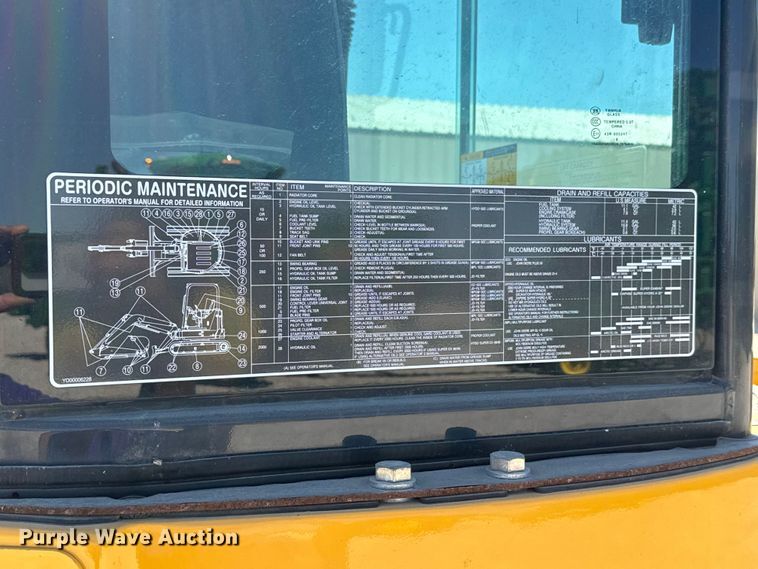 image for item EH3855 2019 John Deere 35G mini excavator